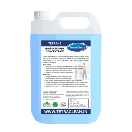 Tetra3 Glass Cleaner Concentrate (5L)