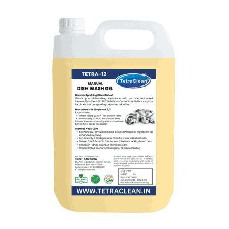TETRA-12 Manual Dish Wash Gel – 5L